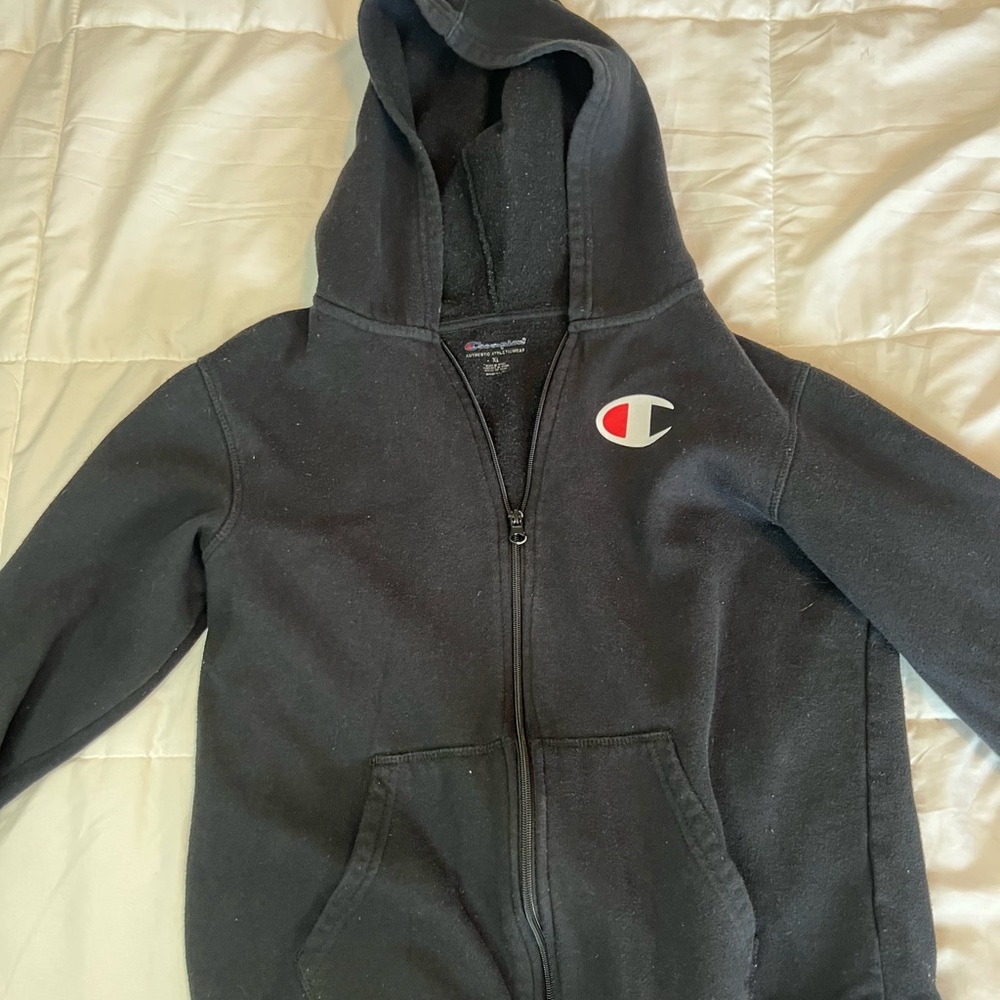 Champion Jacket- Black